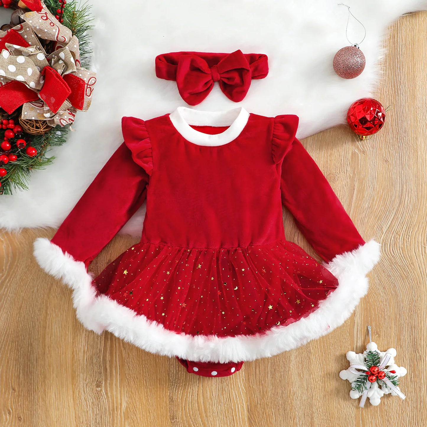 Baby Girl Christmas Dress