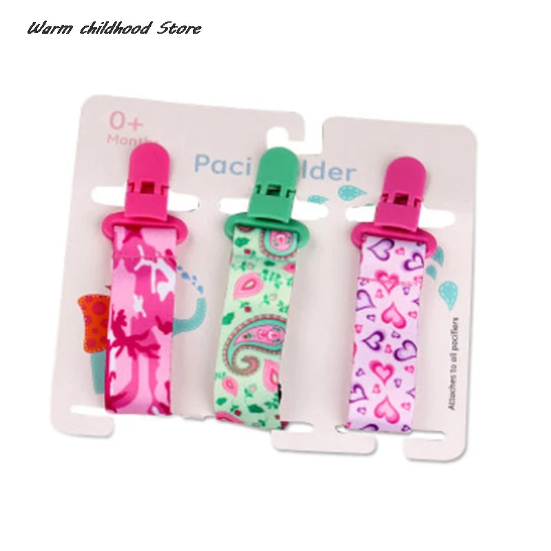 Baby Pacifier Clip Set - 3PC